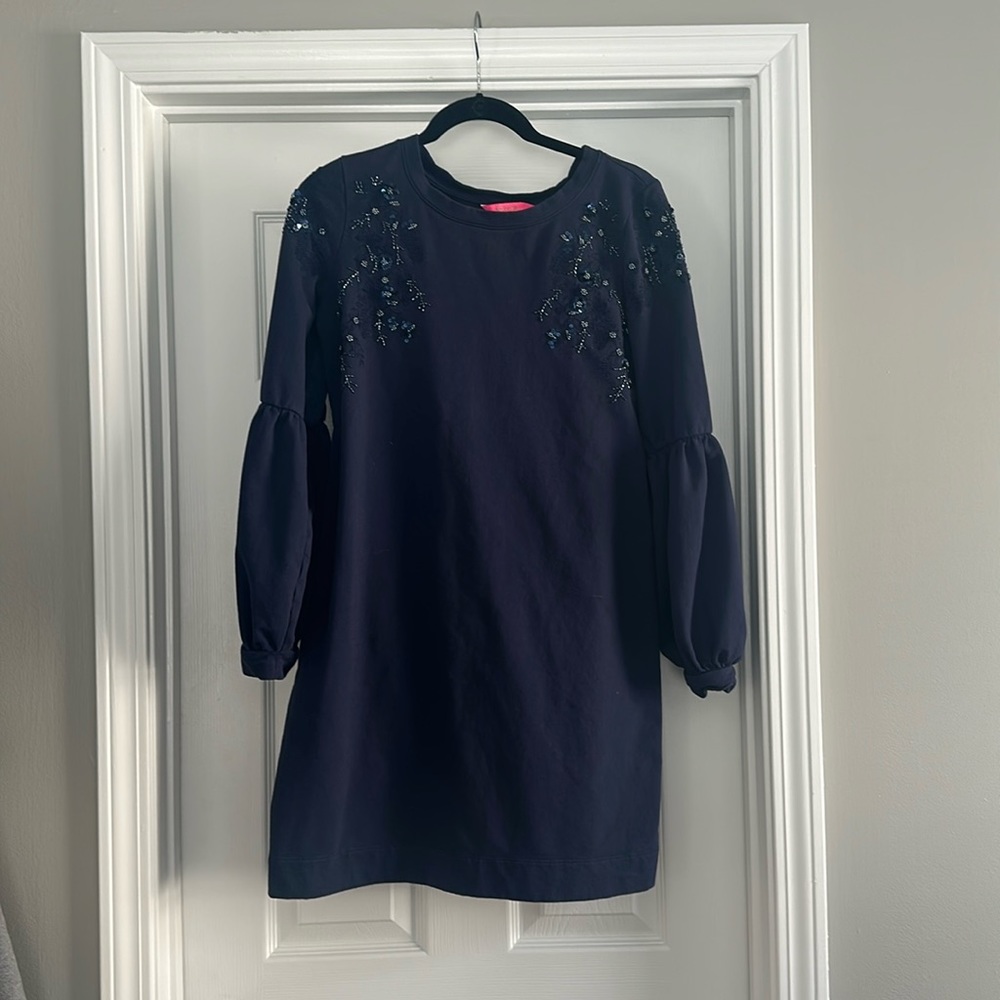 Navy Lilly Pulitzer Sweater Dress